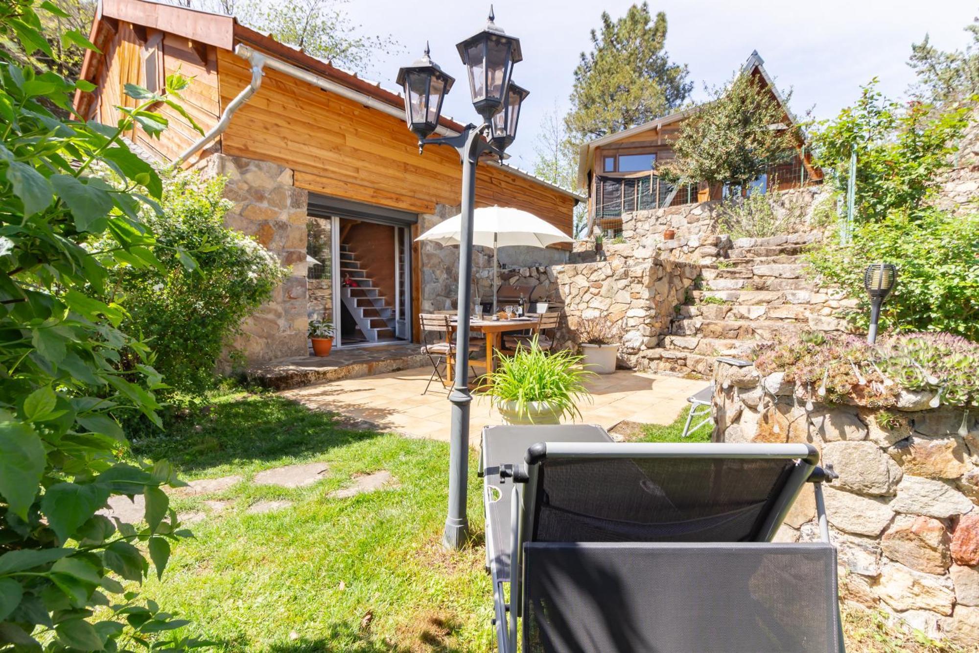 Chalet En Castel アクス・レ・テルム エクステリア 写真